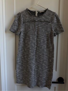 LOFT Classic Tweed Shift Dress